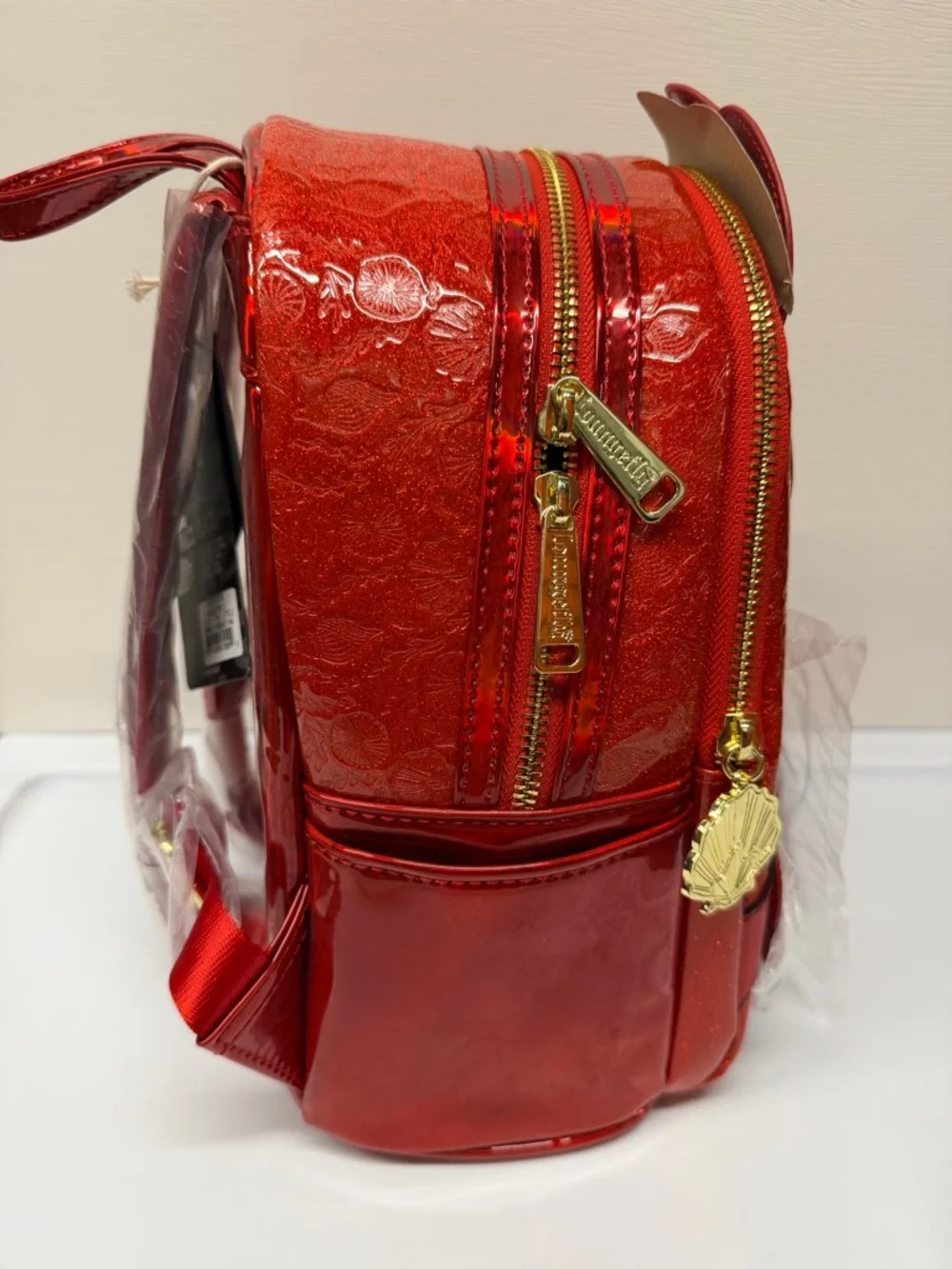 Loungefly Sebastian Little Mermaid Backpack Rare NWT